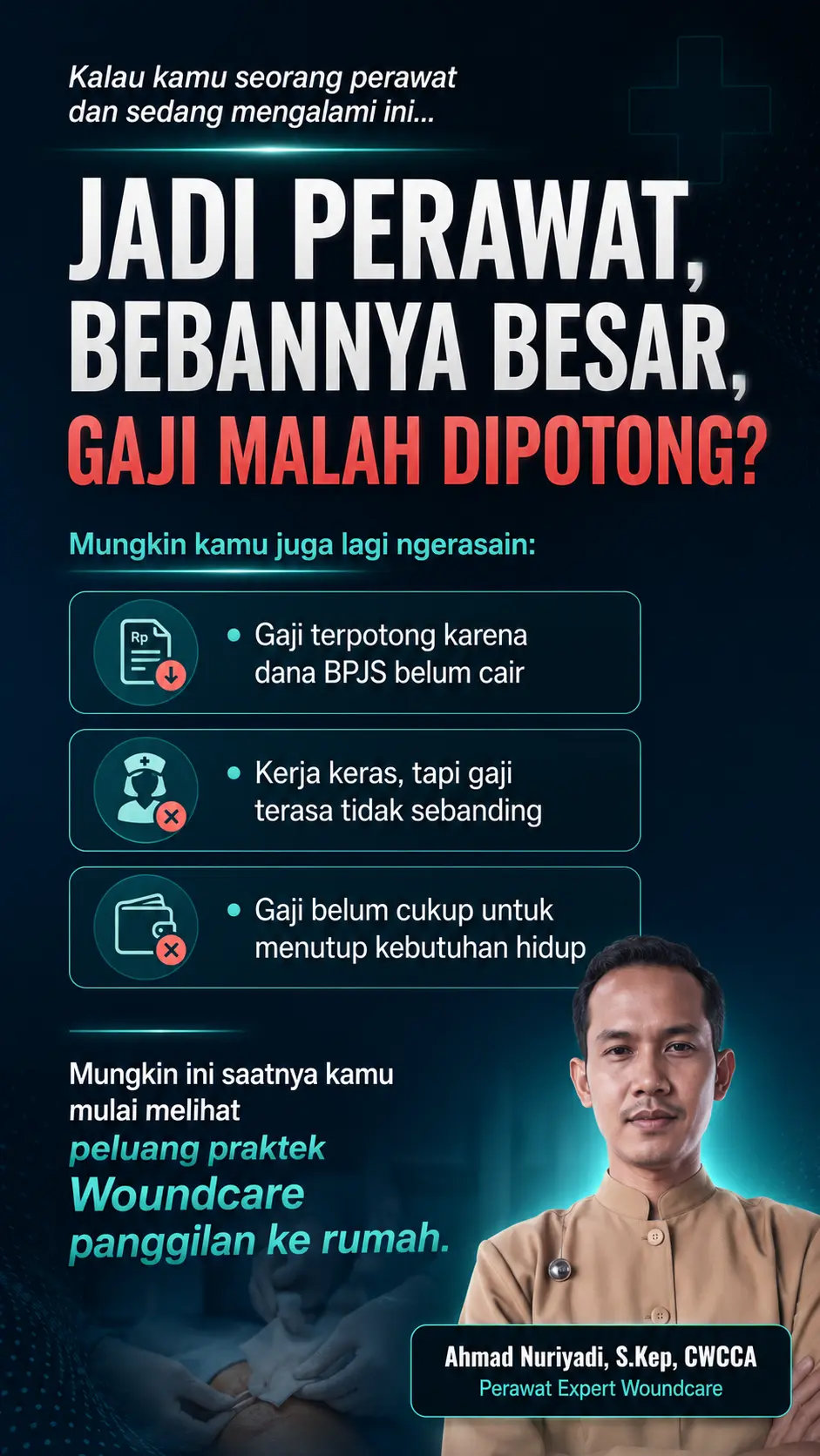 Hook webinar gratis untuk perawat
